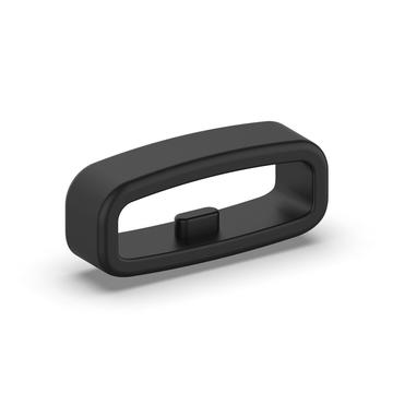 22mm Silicone Strap / Strap Holder for Watch Strap - Black