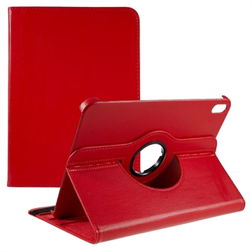 iPad 2022/2025 360 ​​Rotary Folio Case - Červená