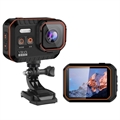 4K akčná kamera s diaľkovým ovládaním SC002 - 40MP - čierna