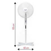 Adler AD 7305 Ventilátor 40cm - stojan