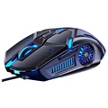 6D 4 -stupňová DPI RGB Gaming Mouse G5 - Čierna