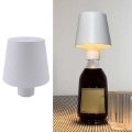 Dotykové ovládanie Svetlo na fľaše vína 3 meniace sa farby LED lampy Prenosné stolové svetlo pre bar, párty
