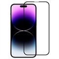 21D Full Cover Tvrdené sklo na displej iPhone 14 Pro - 11H - Čierne