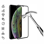 iPhone 11 Pro/XS 9D Full Cover Ochranné Tvrdené Sklo na Displej - Čierny Okraj