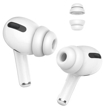 AHASTYLE PT99-2 1 pár pre Apple AirPods Pro 2 / AirPods Pro Náhradné silikónové koncovky do uší Bluetooth slúchadiel, veľkosť L