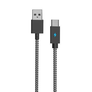 AOLION 3m nabíjací kábel pre ovládač PS5 Nabíjací kábel z USB na typ C s LED indikátorom