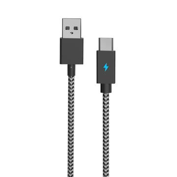 AOLION 3m nabíjací kábel pre ovládač PS5 Nabíjací kábel z USB na typ C s LED indikátorom