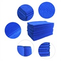 Absorpčné uteráky na čistenie mikrovlákna - 10 ks. - Modrá