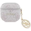 AirPods 4 Guess 4G Strass Charm Case - Pink