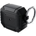 AirPods 4 TPU Shockproof Reinforced Case - Military-Grade Protection with Carabiner