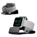 Hliníková zliatina Apple Watch Series SE/6/5/4/3/2/1 nabíjací stojan - šedá