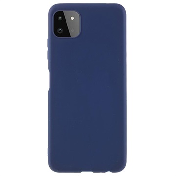 Anti -prsteň matný Samsung Galaxy A22 5G, Galaxy F42 5G TPU - tmavo modrá