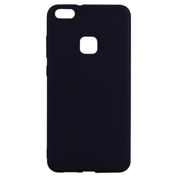 Huawei P10 Lite Anti -Fingerprint Matte TPU Case - Black