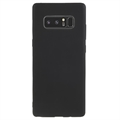 Matné Puzdro TPU na Samsung Galaxy Note8 Proti Odtlačkom Prstov - Čierne
