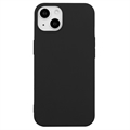 Matné Proti Odtlačkom Prstov iPhone 14 Plus Puzdro TPU – Čierne