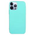 Anti-Fingerprint Matte iPhone 14 Pro Max TPU Case - Svetlo modrá