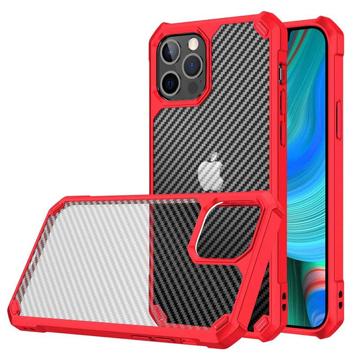 Hybridný Prípad Anti -Shock iPhone 14 Pro Max - Uhlíkové Vlákno