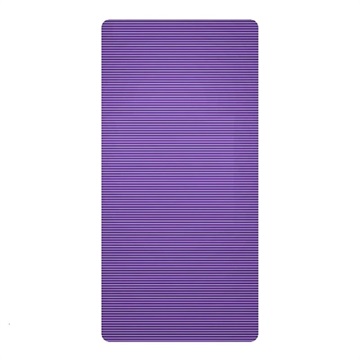 Anti -sklip fitness cvičenie jogy rohož - 185 cm x 60 cm - fialová