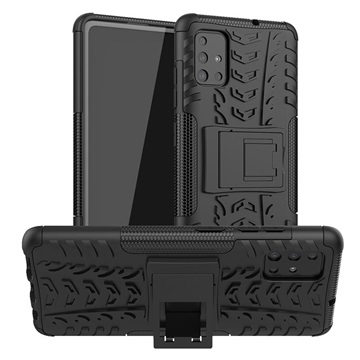 Hybridné puzdro s hybridným puzdrom Samsung Galaxy A51 so stojanom
