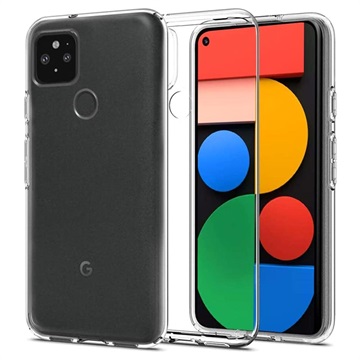 Anti -Slip Google Pixel 5 TPU Case - Transparent