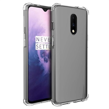 Anti -Slip OnePlus 7 TPU - priehľadný