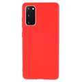 Anti -Slip Samsung Galaxy S20 Fe TPU Case - Červená