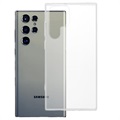 Samsung Galaxy S22 ultra 5G proti skĺzavým kryštálom TPU - priehľadný