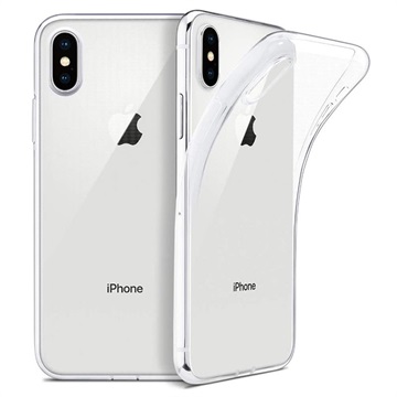 Anti -Slip iPhone XS Max TPU Case - Transparent