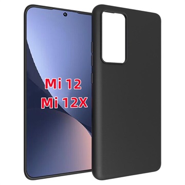 Anti -Slip Xiaomi 12/12x TPU Case - Čierna