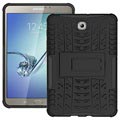 Samsung Galaxy Tab S2 8.0 T710, T715 Anti -Slip Hybrid Case - Black