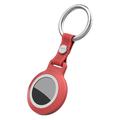 Apple AirTag ShellBox IPX8 Waterproof Case Keyring - Red