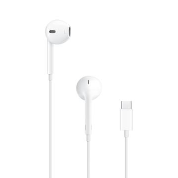 Slúchadlá Apple EarPods s konektorom USB-C MTJY3ZM/A - Biele