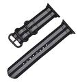 Apple Watch Series Ultra 2/Ultra/10/9/8/SE (2022)/7/SE/6/5/4/3/2/1 Nylon Strap - 49mm/46mm/45mm/44mm/42mm - Black / Grey