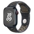 Apple Watch Series Ultra 2/Ultra/10/9/8/SE (2022)/7/SE/6/5/4/3/2/1 Lippa Flour Silicone Strap - 49mm/46mm/45mm/44mm/42mm - Black