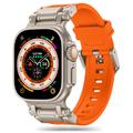 Apple Watch Series Ultra 2/Ultra/10/9/8/SE (2022)/7/SE/6/5/4/3/2/1 Tech-Protect Delta Pro Strap - 49mm/46mm/45mm/44mm/42mm - Black / Titanium