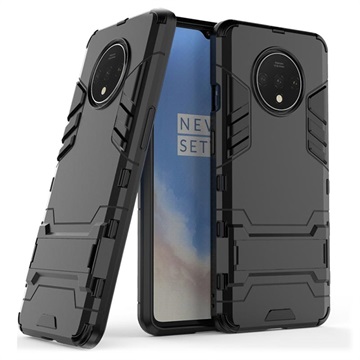 Armor Series OnePlus 7T Hybrid Case s Kickstandom - čierna