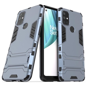 Armor séria OnePlus Nord N10 5G Hybrid Case so stojanom - modrá