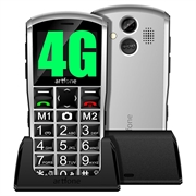 Artfone A400 Senior Phone so SOS - 4G, Dual Sim - Šedá
