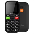 Artfone CS181 Senior Phone - Dual Sim, SOS - Čierna