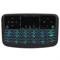 Podsúvač bezdrôtovej klávesnice / Touchpad pre inteligentnú televíziu A36 - Čierna