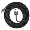 Baseus Cafule MicrousB kábel CAMKLF -CG1 - 2M - šedá / čierna