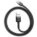 Baseus Cafule USB 2.0 / kábel typu C CATKLF -BG1 - 1 m - čierna / šedá