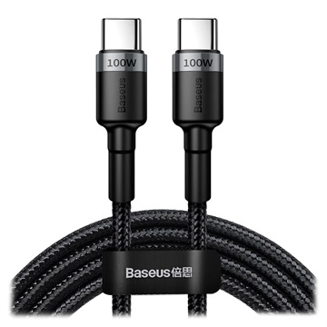 Kábel USB -C / USB -C Baseus Superior - 100 W, 2 m - Čierna