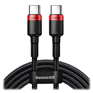 Kábel USB -C / USB -C Baseus Superior - 100 W, 2 m - Čierna