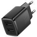 Nabíjačka na stenu základne s 2 portmi USB - 10,5 W