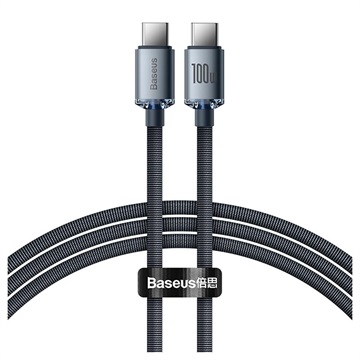 Baseus Crystal Shine USB -C / USB -C kábel Cajy000601 - 1,2 m