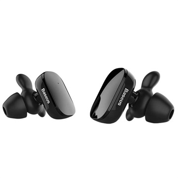 Baseus enckok W02 True Wireless Sermfones - Black