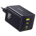 Baseus EnerFill FE11 100W 3-Port Fast Charger - EU Plug