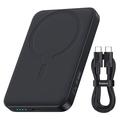Baseus EnerFill FM11 Magnetic Mini Wireless Power Bank 10000mAh - 22.5W - Black