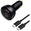 Baseus Qualcomm Quick Charge 5.0 nabíjačka automobilu - 160 W - Čierna